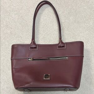 Dooney & Bourke Burgundy Tote Bag